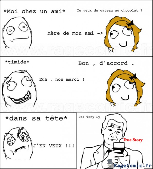 Le goûter chez un pote ...