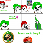Luigi: 1, Mario: 0!