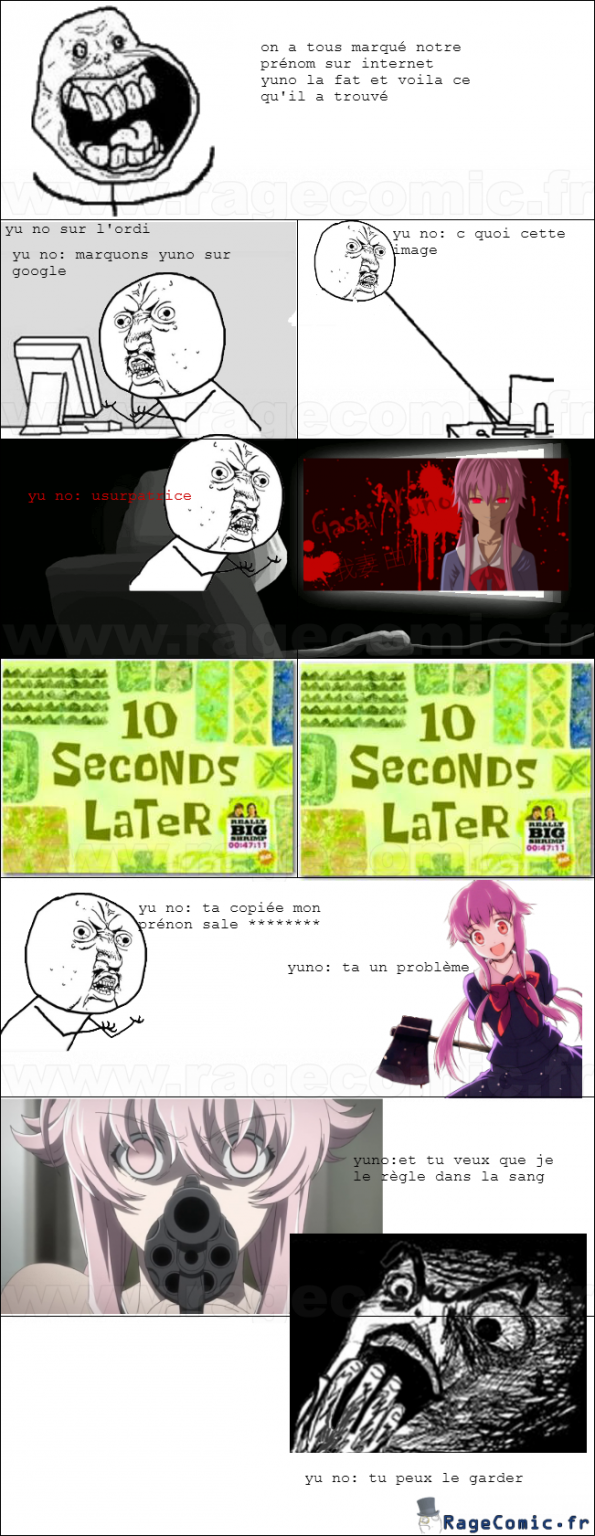 uy no meme et yuno la psichopathe