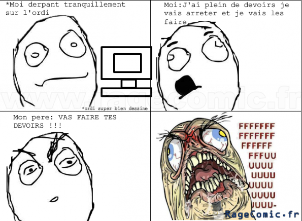 Meme plus envie de le faire!