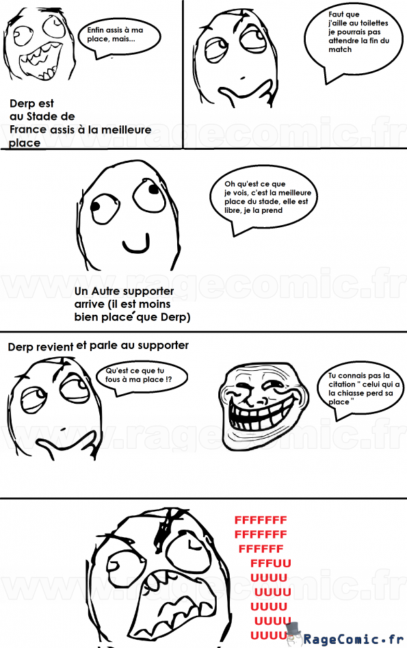 Troll au Stade de France