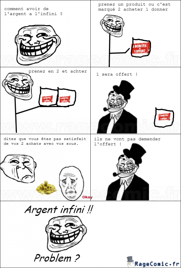 Quand c'est offert, c'est offert !