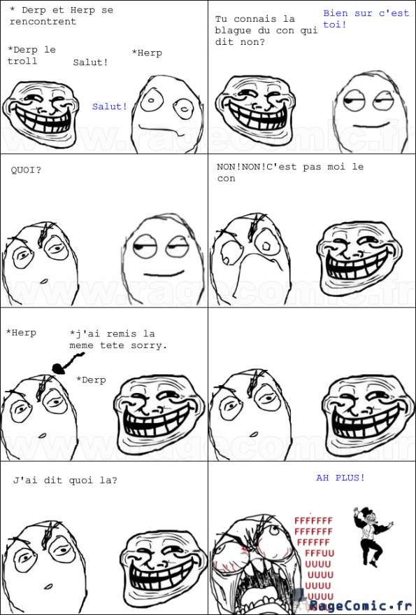 Le trolleur trollé Le trolleur trollé