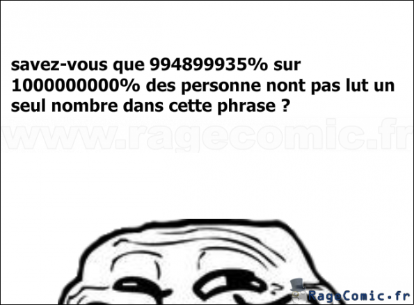 a tu lut les nombres ?