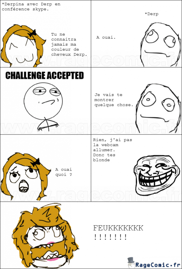 La blonde de Skype La blonde de Skype