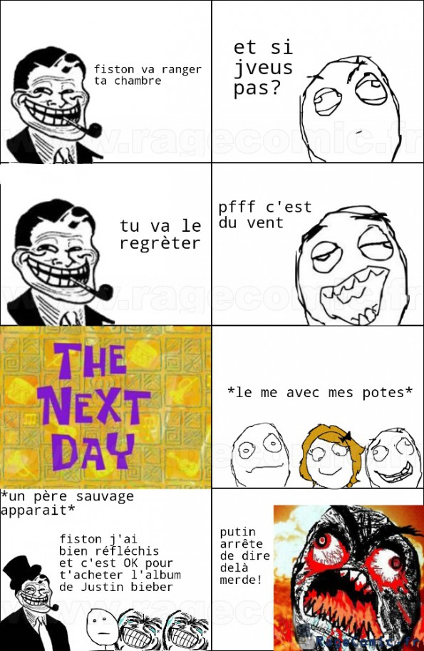 j'aurai du ranger ma chambre... j'aurai du ranger ma chambre...