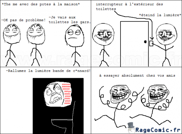 trollage aux toilettes 