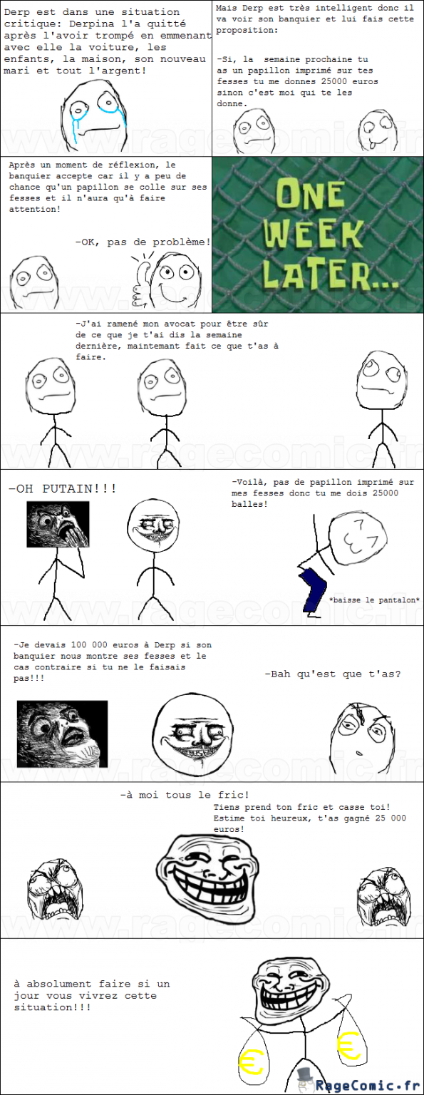 Avoir beaucoup d'argent dans une situation critique Avoir beaucoup d'argent dans une situation critique