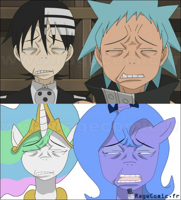 my soul eater rage face