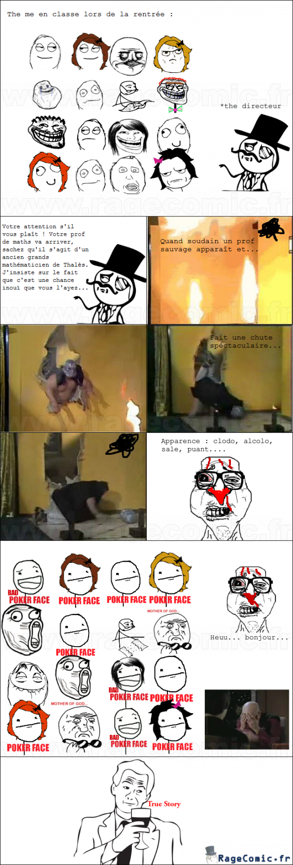 Arrivée fracassante Arrivée fracassante