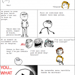 Trollé par ses amis et devant les filles