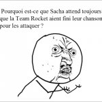 Sacha et la Team Rocket
