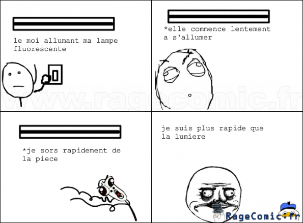 plus rapide que la lumier