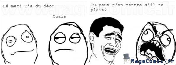 Le déodorant Le déodorant