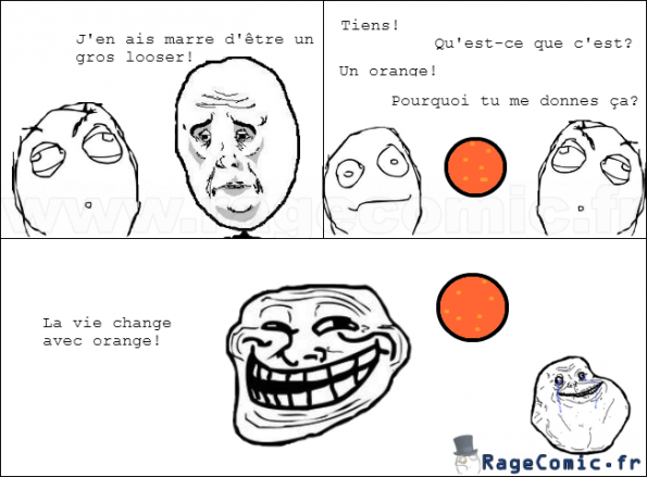 La vie change avec orange La vie change avec orange