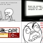 Code de confirmation