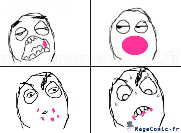 Quand tu mange un chewing gum