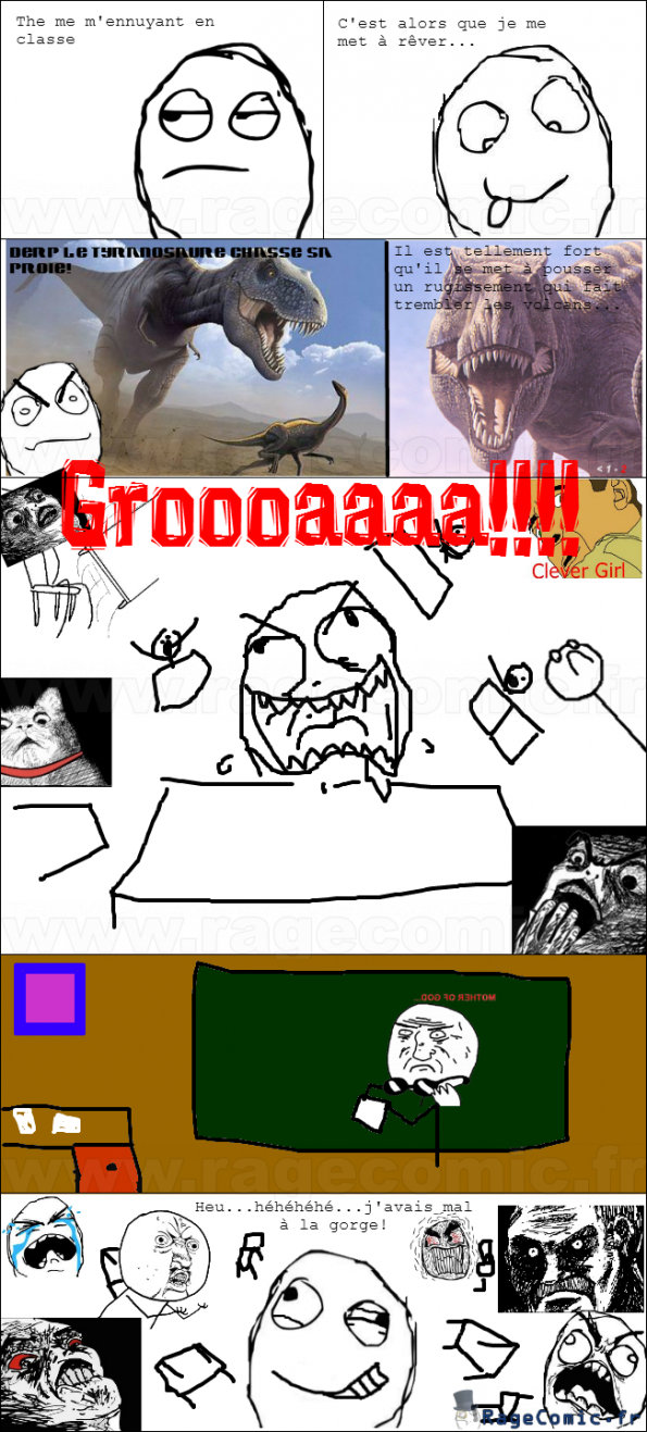 Le cris dans la classe