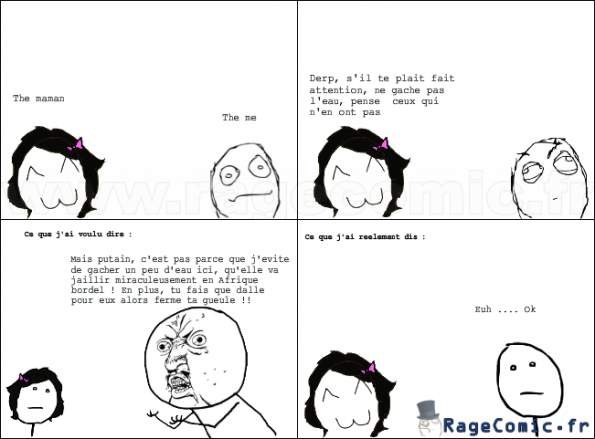 Ce que j'ai pensé....