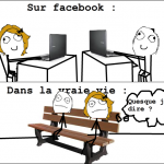 sur facebook