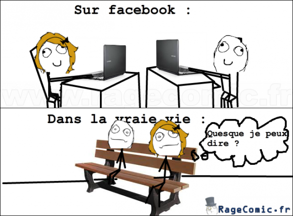 sur facebook