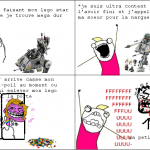 l'explosion du lego