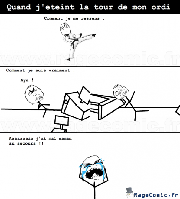 L'ordinateur et eteindre l'ordi