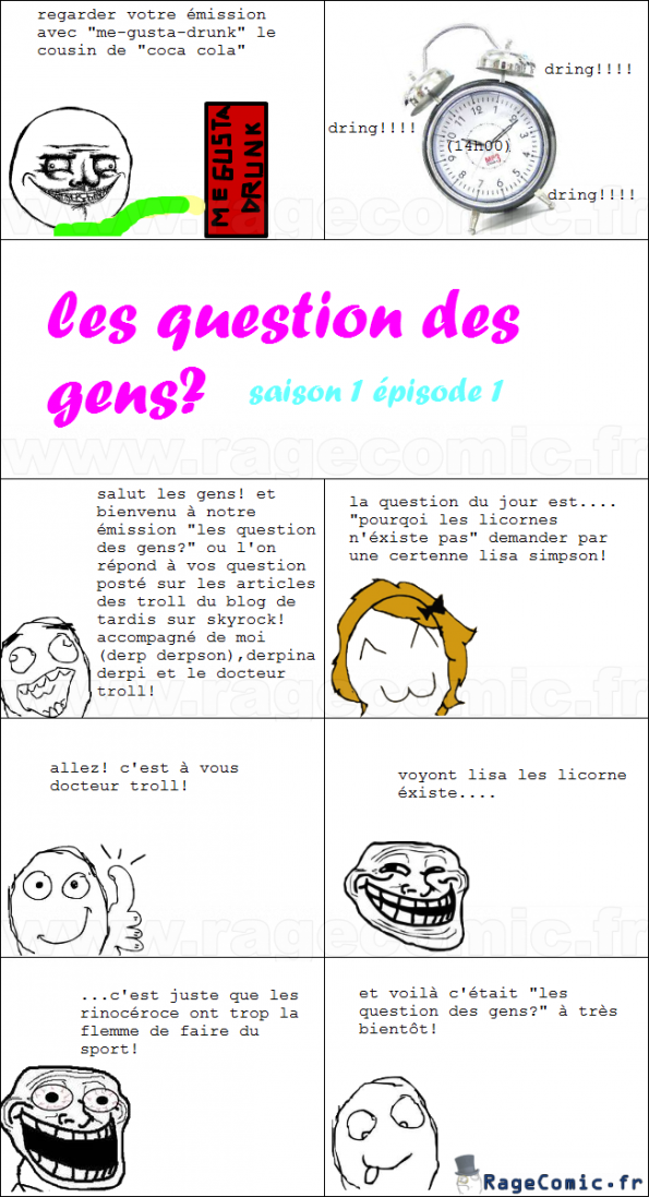 les question des gens épisode 1 saison 1