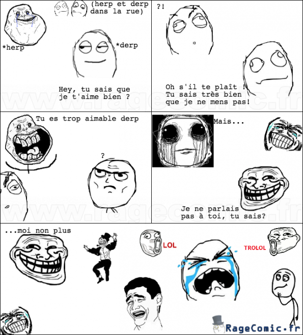 Forever alone VS troll