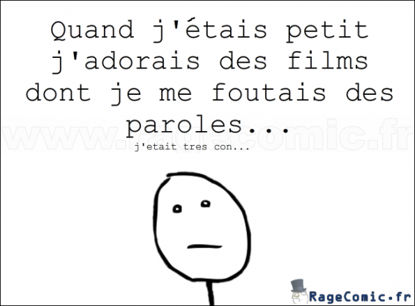 Avouez! Pour vous aussi c'était le cas ! Avouez! Pour vous aussi c'était le cas !