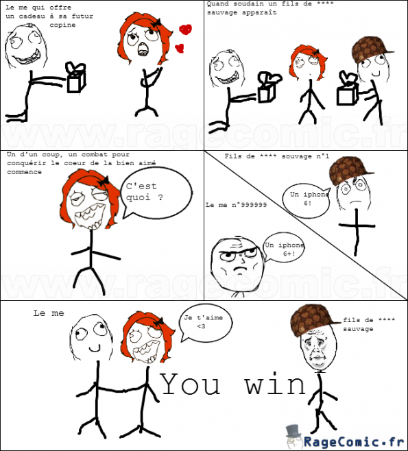 J'offre une cadeau quand soudain !?