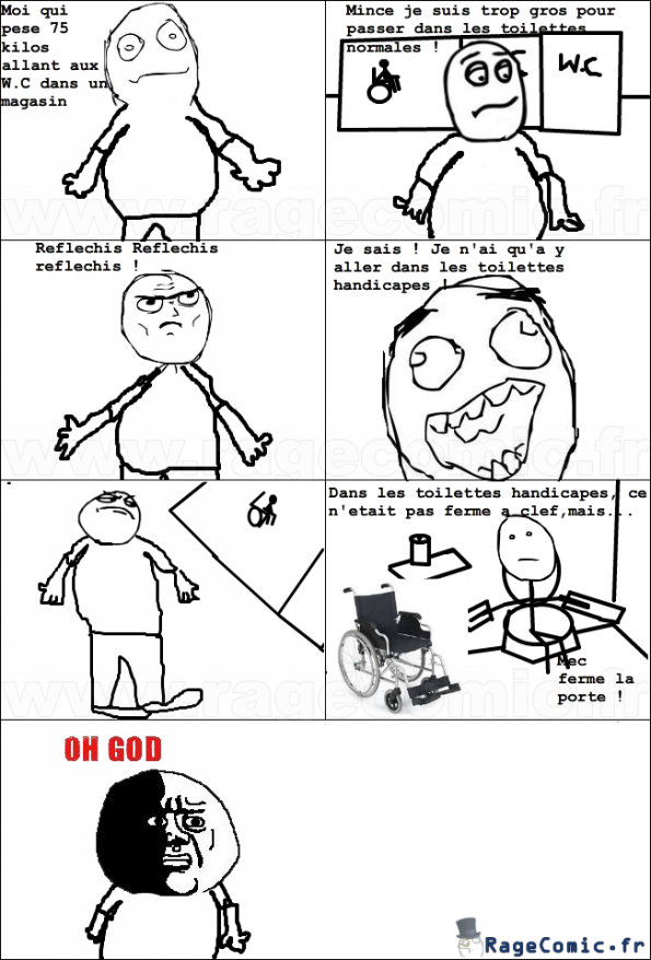 Les toilettes handicapés Les toilettes handicapés