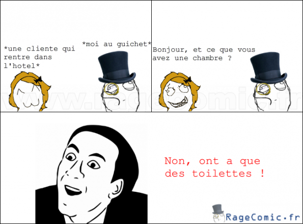 blonde dans un hotel