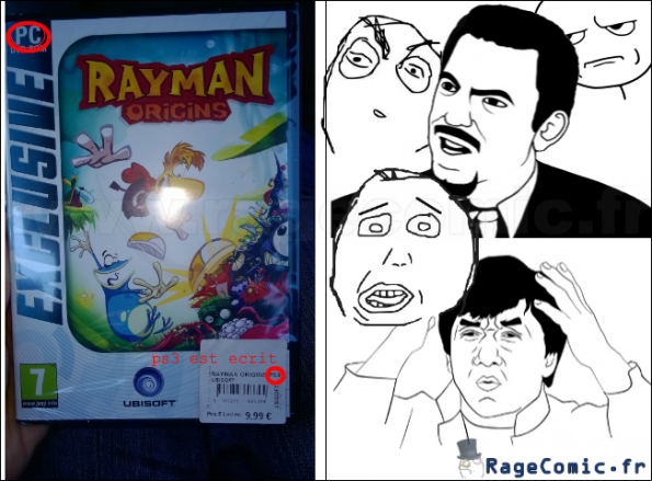 Rayman sur pc