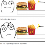 La copine et le Mcdo