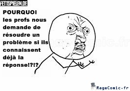 Les profs...