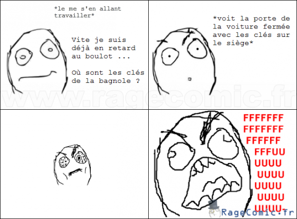 Oublier ses clés dans la voiture