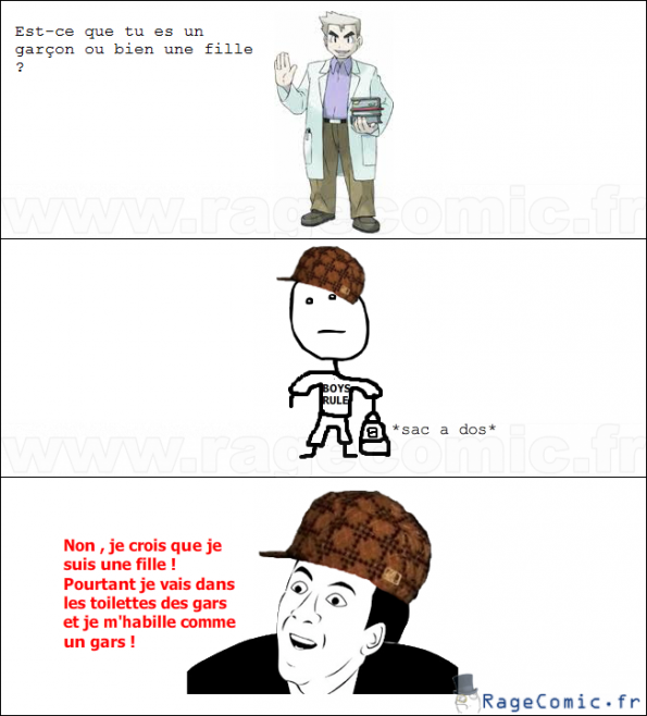 Je ressemble a une fille !?