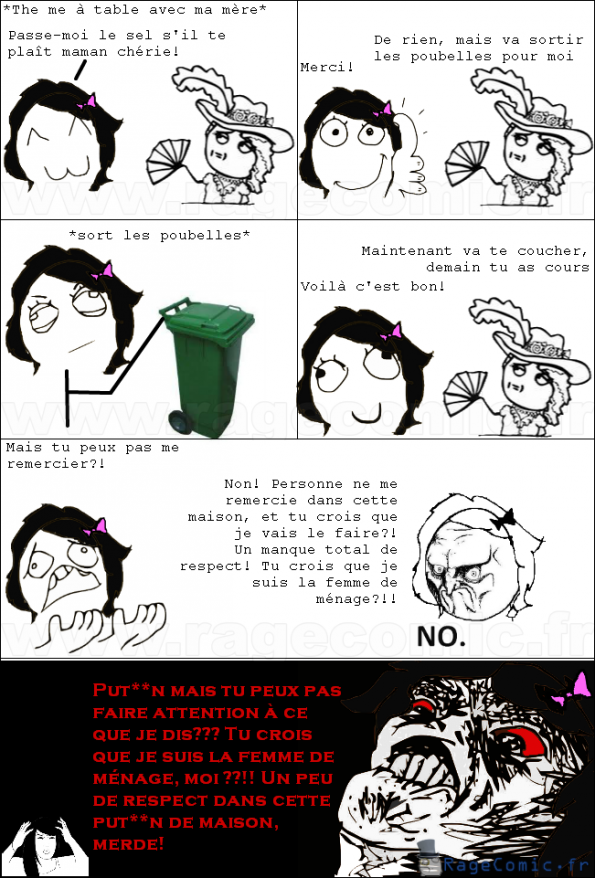 Sors les poubelles! (true story)