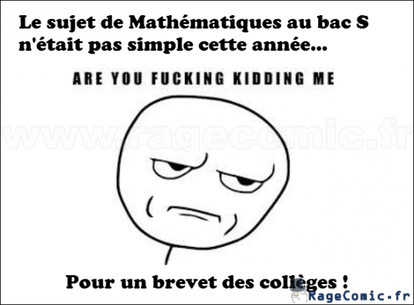 Je crois qu'ils se sont trompé de sujet...