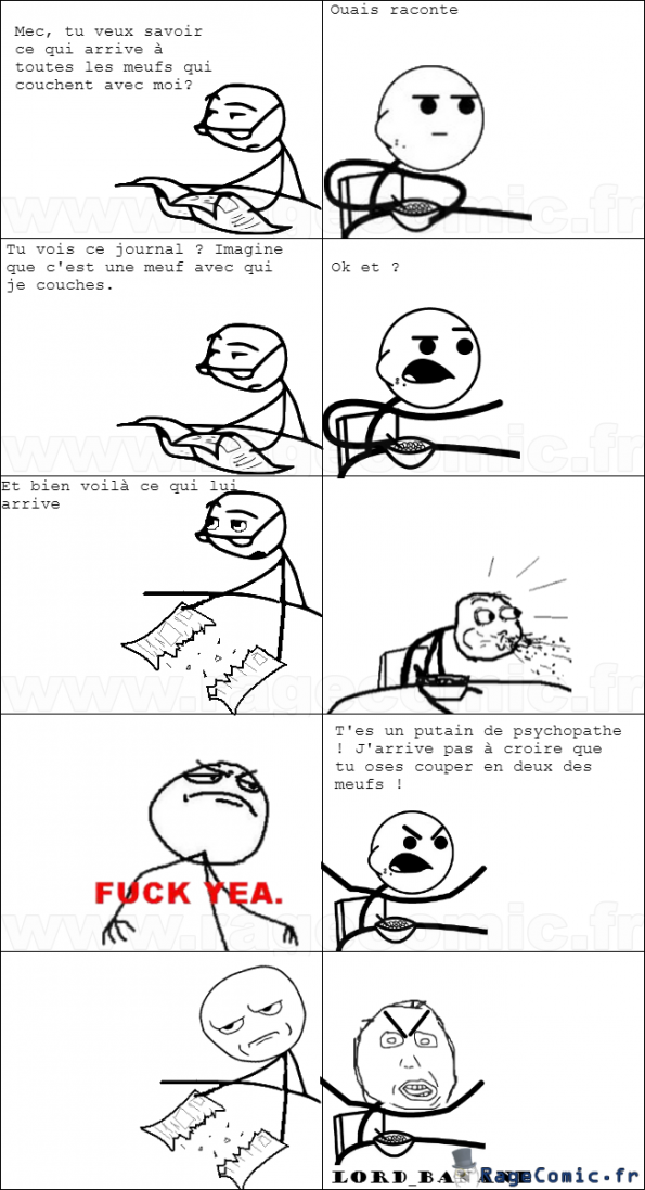 Dans ma vie j'ai vu des cons mais lui...