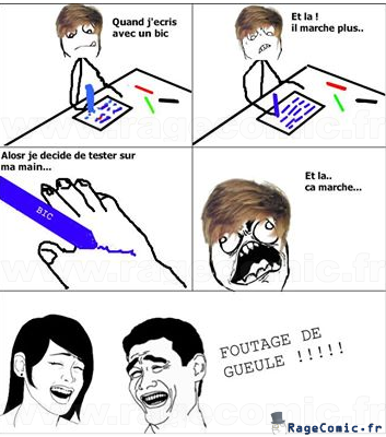 le stylo bic
