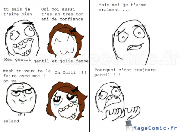 la vie est mal foutue