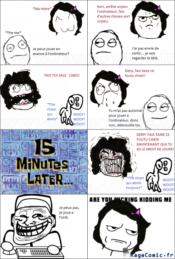 le troll de l'ordinateur