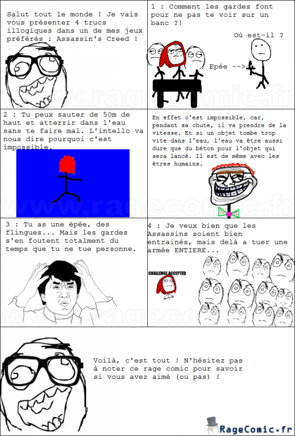 4 trucs illogiques dans Assassin's Creed 4 trucs illogiques dans Assassin's Creed