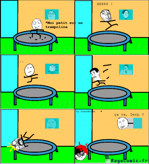 Le tranpoline... Le tranpoline...