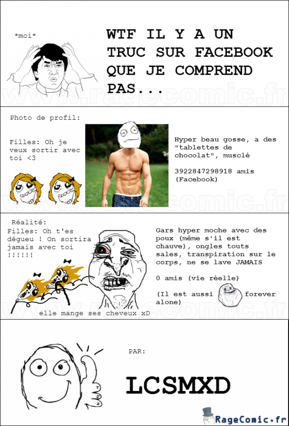 Facebook VS Réalité