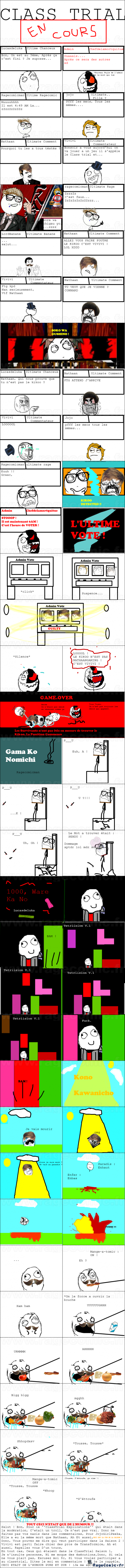 CLASSTRIAL 3 ! (Conseil : Regardez le Class Trial 2 avant de regarder celui la) CLASSTRIAL 3 ! (Conseil : Regardez le Class Trial 2 avant de regarder celui la)