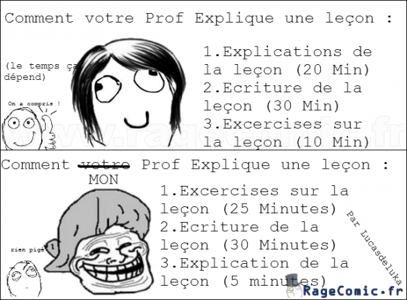 Comment Mon Prof Explique Comment Mon Prof Explique