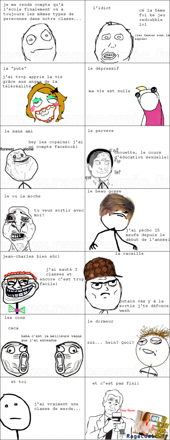 12 personnes que tu as déjà eu dans ta classe 12 personnes que tu as déjà eu dans ta classe